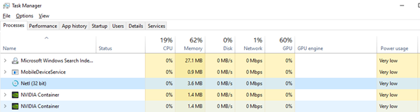 Ajan Ekran Görüntüsü